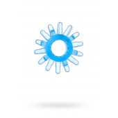 Голубая гелевая насадка с шипиками - Toyfa Basic - в Королеве купить с доставкой