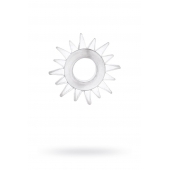 Прозрачное гелевое эрекционное кольцо-солнце - Toyfa Basic - в Королеве купить с доставкой