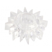 Прозрачное гелевое эрекционное кольцо-солнце - Toyfa Basic - в Королеве купить с доставкой