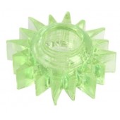 Зеленое эрекционное кольцо-солнце - Toyfa Basic - в Королеве купить с доставкой