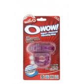 Фиолетовое эрекционное виброкольцо OWOW PURPLE - Screaming O - в Королеве купить с доставкой