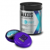 Гладкие презервативы Maxus G spot с двойной спиралью - 15 шт. - Maxus - купить с доставкой в Королеве