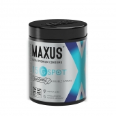 Гладкие презервативы Maxus G spot с двойной спиралью - 15 шт. - Maxus - купить с доставкой в Королеве