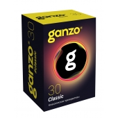 Классические презервативы с обильной смазкой Ganzo Classic - 30 шт. - Ganzo - купить с доставкой в Королеве
