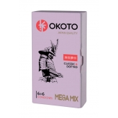 Презервативы OKOTO Mega Mix - 12 шт. - Sitabella - купить с доставкой в Королеве