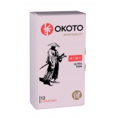 Тонкие презервативы OKOTO Ultra Thin - 12 шт. - Sitabella - купить с доставкой в Королеве