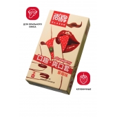 Презервативы Elasun Strawberry с аромато клубники - 10 шт. - Elasun - купить с доставкой в Королеве