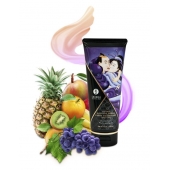 Массажный крем для тела с ароматом экзотических фруктов Exotic fruits - 200 мл. - Shunga - купить с доставкой в Королеве