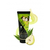 Массажный крем для тела с ароматом груши и зелёного чая Pear   Exotic Green Tea - 200 мл. - Shunga - купить с доставкой в Королеве