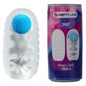 Мастурбатор с шариком внутри Magic ball - Baile - в Королеве купить с доставкой