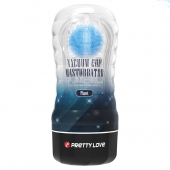 Прозрачный текстурированный мастурбатор Vacuum Cup Masturbator Planet - Baile - в Королеве купить с доставкой