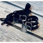 Черный комплект для растяжки на кровати «Новичок» - Sitabella - купить с доставкой в Королеве