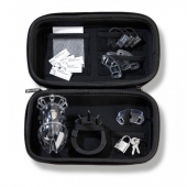 Мужской пояс верности Pubic Enemy No1 Silver Edition - MyStim - купить с доставкой в Королеве