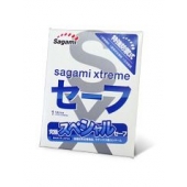 Презерватив Sagami Xtreme Ultrasafe с двойным количеством смазки - 1 шт. - Sagami - купить с доставкой в Королеве