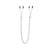 Зажимы на соски «Вилки» на цепочке - Pecado - купить с доставкой в Королеве