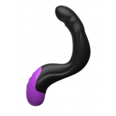 Черно-фиолетовый вибромассажёр простаты Hyper-Pulse P-Spot Massager - Pipedream - в Королеве купить с доставкой
