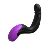 Черно-фиолетовый вибромассажёр простаты Hyper-Pulse P-Spot Massager - Pipedream - в Королеве купить с доставкой