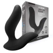 Черный вибромассажер простаты 3,5’’ Curve P-spot Massager - 12 см. - Erokay - в Королеве купить с доставкой