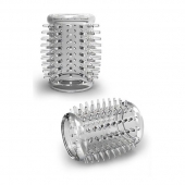 Прозрачная насадка с шипами STAY HARD COCK SLEEVE 01 CLEAR - Blush Novelties - в Королеве купить с доставкой