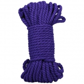 Фиолетовая верёвка для связывания и фиксации Bind Tie - 15,24 м. - Doc Johnson - купить с доставкой в Королеве