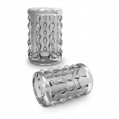 Прозрачная насадка с бороздками STAY HARD COCK SLEEVE 04 CLEAR - Blush Novelties - в Королеве купить с доставкой