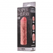 Фаллоудлинитель SUPER HERO Dewil - 17,5 см. - Lola Games - в Королеве купить с доставкой