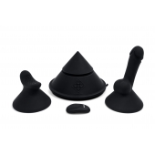 Конусный вибромассажер Cowgirl Cone с 2 насадками - CowGirl - купить с доставкой в Королеве