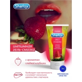 Интимная гель-смазка Shefox «Сладкая клубника» - 50 мл. - Shefox - купить с доставкой в Королеве