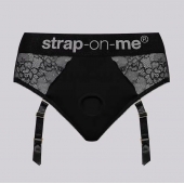 Трусики для фиксации насадок Strap-on-me Harness Lingerie Diva XS - Strap-on-me - купить с доставкой в Королеве