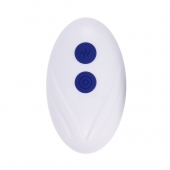 Синее эрекционное виброкольцо с клиторальной подушечкой и пультом ДУ Adjustable Fun Ring - Zero Tolerance - в Королеве купить с доставкой