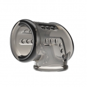 Дымчатая насадка на пенис и мошонку - Baile - в Королеве купить с доставкой