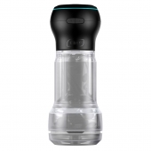 Набор PowerBlow   Feel Pocket Stroker Crystal: мастурбатор и интерактивная насадка - Kiiroo - в Королеве купить с доставкой