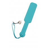 Голубой кожаный пэддл - 37 см. - Pecado - купить с доставкой в Королеве