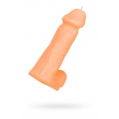 Оранжевая сувенирная свеча «Пенис» - Pecado - купить с доставкой в Королеве