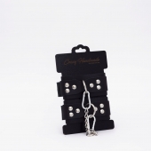 Черные кожаные наручники с регулируемыми ремешками - Crazy Handmade - купить с доставкой в Королеве