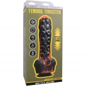 Черно-красная мини-машина на присоске Tendril Thruster - 21,6 см. - Doc Johnson - купить с доставкой в Королеве