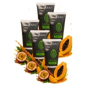 Набор из 5 съедобных лубрикантов JUJU со вкусом тропических фруктов - JuJu - купить с доставкой в Королеве