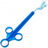 Синий шприц для введения лубриканта XL Lubricant Launcher - XR Brands - купить с доставкой в Королеве