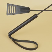 Черный кожаный стек «Сириус» - 60 см. - Sitabella - купить с доставкой в Королеве