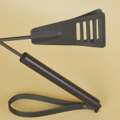 Черный кожаный стек «Сириус» - 60 см. - Sitabella - купить с доставкой в Королеве