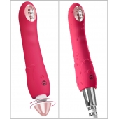 Малиновая насадка на душ с вибрацией Showers to orgasm - 20,1 см. - Orion - купить с доставкой в Королеве