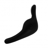 Чёрное эрекционное виброкольцо Thimble - Baile - в Королеве купить с доставкой