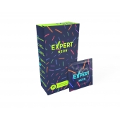 Светящиеся в темноте презервативы Expert Neon - 15 шт. - Expert - купить с доставкой в Королеве