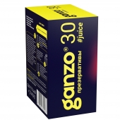 Ароматизированные презервативы Ganzo Juice - 30 шт. - Ganzo - купить с доставкой в Королеве