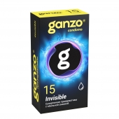 Супертонкие презервативы Ganzo Invisible - 15 шт. - Ganzo - купить с доставкой в Королеве
