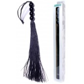 Черная силиконовая плеть - 37 см. - Boys of Toys - купить с доставкой в Королеве