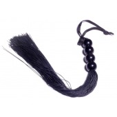 Черная силиконовая плеть - 37 см. - Boys of Toys - купить с доставкой в Королеве