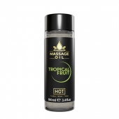 Массажное масло c ароматом тропических фруктов Massage Oil - 100 мл. - HOT - купить с доставкой в Королеве