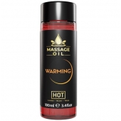 Массажное масло с согревающим эффектом Massage Oil Warming - 100 мл. - HOT - купить с доставкой в Королеве