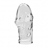 Прозрачная насадка на пенис Booker - 8 см. - Baile - в Королеве купить с доставкой